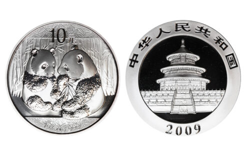 China 10 Yuan 2009 Panda PROOF
