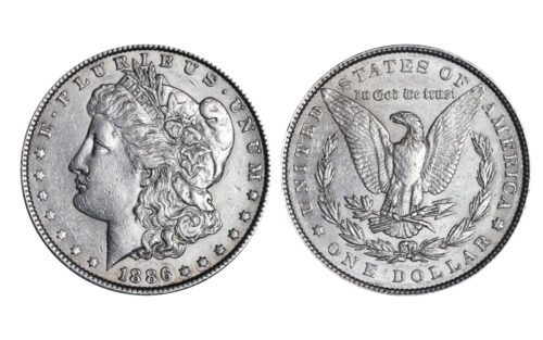 Estados Unidos 1 Dólar 1886 Morgan EBC
