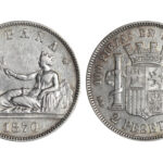 Gobierno Provisional 2 Pesetas 1870*18-73 MBC+