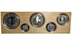 España Estuche 5 Valores V Centenario Serie I 1989 PROOF
