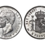 Alfonso XII 5 Pesetas 1884*18-84 MSM EBC-SC