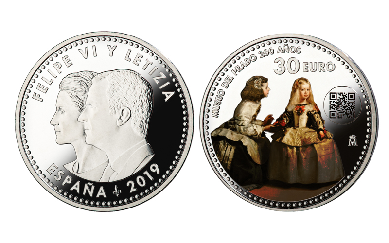 España Cartera 30 Euros 2019 Bicentenario del Museo del Prado SC