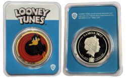 Samoa 5 Dólares 2022 Looney Tunes El Pato Lucas "Daffy Duck" Color PROOF