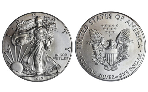 Estados Unidos 1 Dólar 2017 American Eagle SC