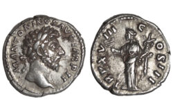 Marco Aurelio Denario 163-164 d.C. Roma MBC