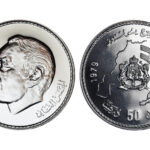 Marruecos 50 Dirhams 1979 50 Aniversario Nacimiento Hassan II SC-