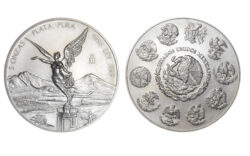 México 5 Onzas 1996 Libertad SC-