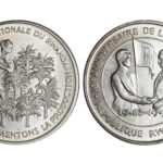 Rwanda 200 Francos 1972 10º Aniversario de la Independencia SC