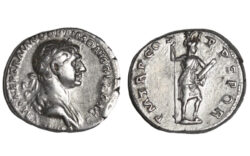 Trajano Denario 114-117 d.C. Roma MBC+