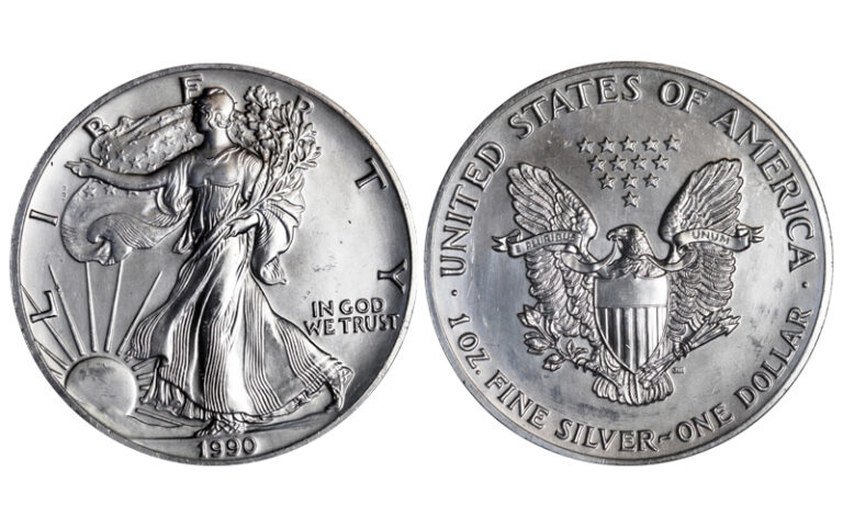 Estados Unidos 1 Dólar 1990 American Eagle SC