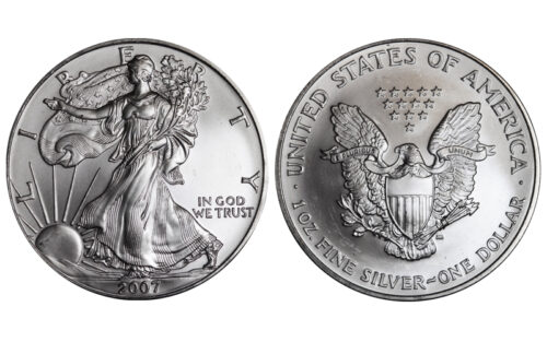 Estados Unidos 1 Dólar 2007 American Eagle SC
