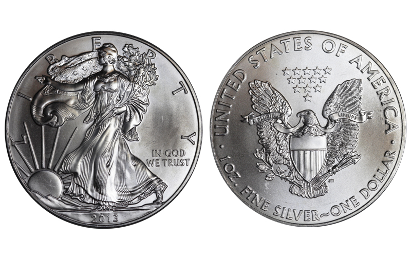 Estados Unidos 1 Dólar 2013 American Eagle SC