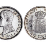 Alfonso XIII 50 Céntimos 1910*1-0 PCV SC