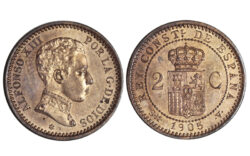 Alfonso XIII 2 Céntimos 1905*05 SMV SC