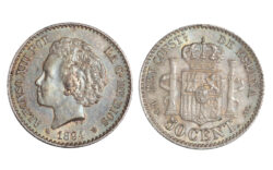 Alfonso XIII 50 Céntimos 1894*18-94 EBC