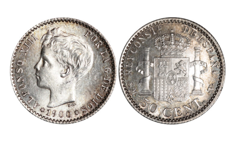 Alfonso XIII 50 Céntimos 1900*0-0 SMV SC