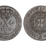 Brasil Joannes VI 10 Reis 1820 MBC+