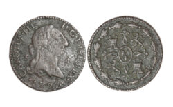 Carlos III 1 Maravedí 1773 Segovia BC+