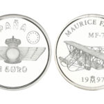 España 1 Euro 1997 Maurice Farman FDC