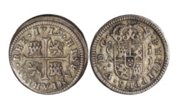 Felipe V 1/2 Real 1719 Cuenca JJ MBC