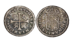 Fernando VI 1/2 Real 1749 Madrid JB MBC