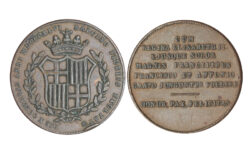 Medalla Conmemorativa  Boda Isabel II 1846 Golpec. EBC