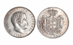Portugal Carlos I 1.000 Reis 1899 EBC-SC