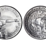 Thailandia Rama IX 150 Baht 1977 FAO SC