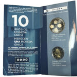 España Cartera Oficial 30 Euros y 2 Euros 2012 X Aniversario del Euro SC