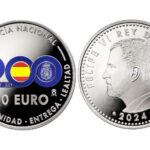 España 10 Euros 2024 Bicentenario Policía Nacional PROOF