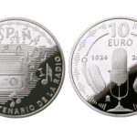 España 10 Euros 2024 Centenario de la Radio PROOF Canto liso