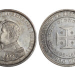 Portugal Carlos I y Amelia 1000 Reis 1898 IV Centenario Descubrimiento India EBC-SC