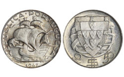 Portugal 2,5 Escudos 1947 SC