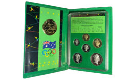 Australia Serie de Monedas 1992 Olimpiadas de Barcelona PROOF
