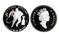 Canadá 1 Dólar 1993 100 Aniversario Copa Stanley PROOF
