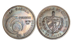 Cuba 20 Pesos 1979 Cumbre de Países no Alineados SC