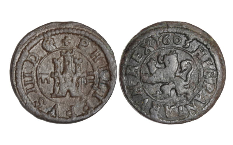 Felipe III (1598-1621) 2 Maravedís 1603 Segovia MBC