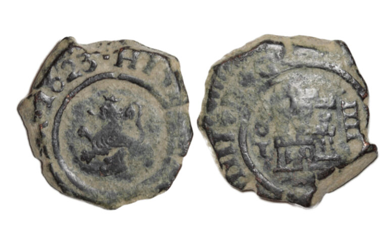 Felipe IV (1621-1665) 4 Maravedís 1623 Toledo MBC+