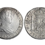 Fernando VII 8 Reales 1820 Potosí PJ MBC-EBC