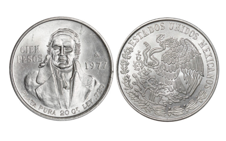 México 100 Pesos 1977 SC