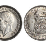 Gran Bretaña Jorge V 6 Peniques 1926 EBC