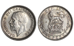 Gran Bretaña Jorge V 6 Peniques 1926 EBC