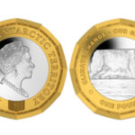 Gran Bretaña Isabel II 1 Libra 2020 Cambio Climático PROOF