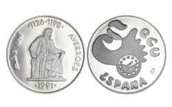 España 5 Ecu 1991 Averroes SC