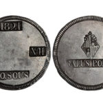 Fernando VII 30 Sous 1821 Mallorca MBC+