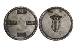 Fernando VII 5 Pesetas 1809 Tarragona MBC+