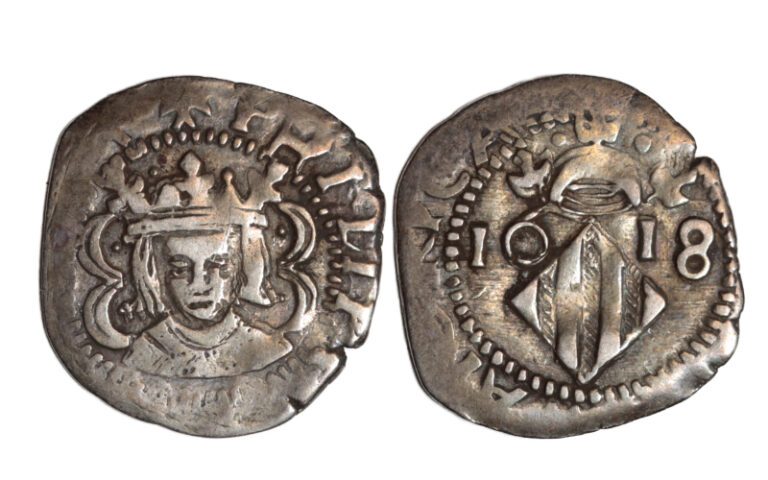 Felipe III (1598-1621) Dihuité 1618 Valencia MBC-