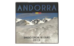 Andorra Serie Euros Oficial 2014 BU