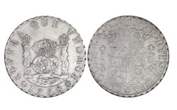 Carlos III 8 Reales 1768 Potosí JR MBC+