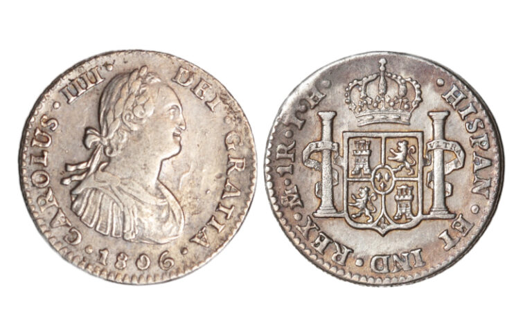 Carlos IV 1 Real 1806 México TH MBC+